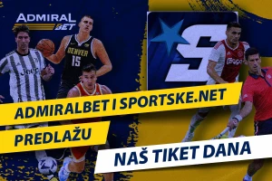 AdmiralBet i Sportske predlažu - Naš tiket dana! (23. 11. 2024)